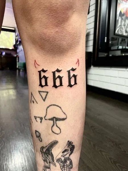 tattoo 666|Tatouage signification 666 : décryptage du symbolisme et des